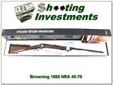 Browning 1885 NRA 45-70 28in NIB - 1 of 4
