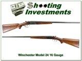 Winchester Model 24 SxS 16 Gauge made in 1947 - 1 of 4