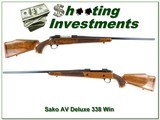 Sako AV Finnbear Deluxe unfired in 338 Win Mag! - 1 of 4