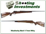Weatherby Mark V 26in 7mm Wthy Mag unfired! - 1 of 4