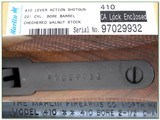 Marlin Model 410 JM marked NIB 22in Cylinder - 4 of 4