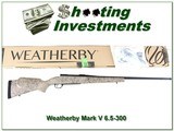 Weatherby LH Mark V Ultra-Light 6.5-300 factory new! - 1 of 4