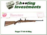 Ruger 77/44 44 Magnum made in 1998 in box! - 1 of 4