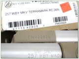 Weatherby Mark V Terramark RC 257 factory new - 4 of 4