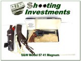 Smith & Wesson 57-1 41 Magnum 6in in box - 1 of 4