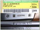 Remington 1100 Sporting LT-20 28in unfired in box! - 4 of 4