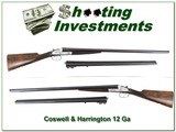 Cogswell & Harrison 12 gauge “Avant Tout” 2 barrel set - 1 of 4