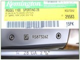 Remington 1100 Sporting 28 Ga NIB! - 4 of 4