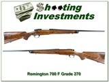 Remington 700 D Grade Custom Shop 270 unfired! - 1 of 4