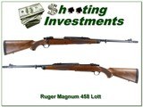 Ruger 77 Magnum Safari RSM 458 Lott Exc Cond - 1 of 4