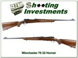Winchester pre-64 Model 70 22 Hornet collector! - 1 of 4