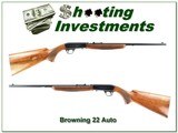 Browning 22 Auto Belgium made Thumbwheel Exc Cond! - 1 of 4