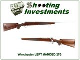 Winchester Model 70 Left-Handed Stainless Walnut Classic 270 - 1 of 4