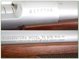 Winchester Model 70 Left-Handed Stainless Walnut Classic 270 - 4 of 4
