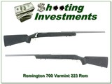 Remington 700 Varmint Stainless Fluted 223 Rem - 1 of 4