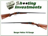 Berger Helice 16 Gauge lightweight SxS bird gun - 1 of 4