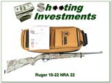 Ruger 10-22 Take-down NRA Camo 22LR as new - 1 of 4
