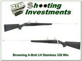 Browning A-Bolt LH Stainless Stalker 338 Win Mag - 1 of 4