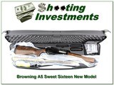 Browning A5 Sweet Sixteen new model new in case - 1 of 4