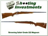 Browning Safari Grade 1964 RARE 222 Rem Mag varmint barrel - 1 of 4