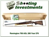 Remington 700 ADL 200 Year 270 NIB - 1 of 4