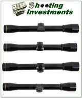 Vintage Leupold M8 4X Gloss rifle scope Exc Cond - 1 of 1