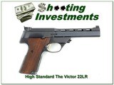 High Standard "The Victor" Model 9217 made in 1972 - 1 of 4