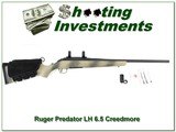 Ruger American Predator LH 6.5 Creedmoor as new! - 1 of 4
