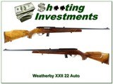 Weatherby XXII 22 Auto Italian made XX Wood! - 1 of 4