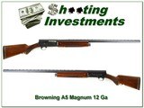 Browning A5 1962 Belgium Magnum 12 32in VR - 1 of 4