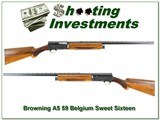 Browning A5 59 Belgium Sweet Sixteen VR collector! - 1 of 4