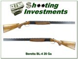 Beretta BL-4 20 Gauge 28in barrels Full and Mod Exc Cond! - 1 of 4