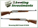 Browning BAR Grade III 70 Belgium 30-06 - 1 of 4