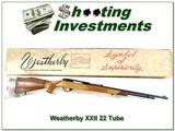 Weatherby XXII 22 Auto Tube Blond 22 ANIB - 1 of 4