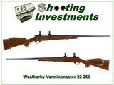 Weatherby Mark V Varmintmaster 26in 22-250 as new! - 1 of 4