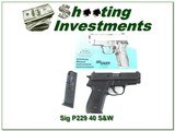 Sig Sauer P229 40 S&W with 22LR Conversion Kit - 1 of 4
