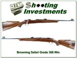 Browning 1962 Belgium made Safari Grade 308 MINT! - 1 of 4