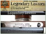Winchester 94 30-30 Legendary Lawmen 16in Trapper ANIB - 4 of 4