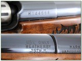 Weatherby Mark V 5 Panel Lazermark 257 Wthy Exc Cond! - 4 of 4