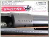 Winchester Model 70 XTR Safari Express 458 unfired in box! - 4 of 4