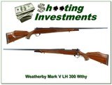 Weatherby Mark V Deluxe LH 300 Wthy 26in as new - 1 of 4