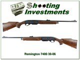 Remington 7400 Enhanced engraved receiver 30-06 Exc Cond - 1 of 4