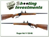 Ruger No. 1 V 25-06 Varmint XX Wood! - 1 of 4