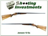 Janssen Fils & Co Belgium SxS 12 Gauge 30in Exc Cond - 1 of 4