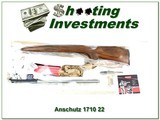 Anschutz 1710 U2HB .22 LR Stainless unfired in box limited production! - 1 of 4