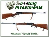 Winchester Model 71 Deluxe 348 Win made in 1956! - 1 of 4