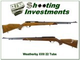 Weatherby XXII Tube near new 22 Auto - 1 of 4