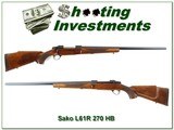 Sako L61R Rare 270 Winchester Heavy Barrel! - 1 of 4
