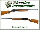 Browning A5 Light 12 96 Belgium Blond 26in VR IC - 1 of 4