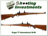 Ruger 77 Red Pad International hard to find 30-06 - 1 of 4